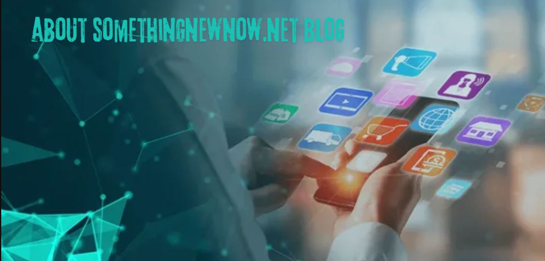 about somethingnewnow.net blog